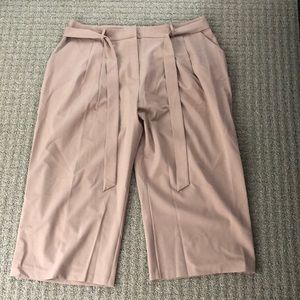 ASOS Tan Wide Leg Trouser